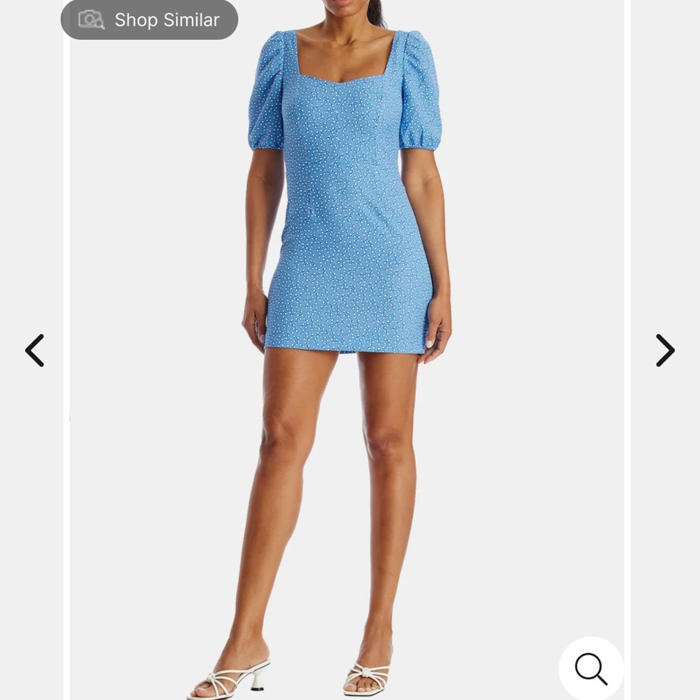 French Connection Elao Whisper Cutout Back Dress size 6